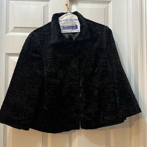 Chico's Black Teddy Jacket
